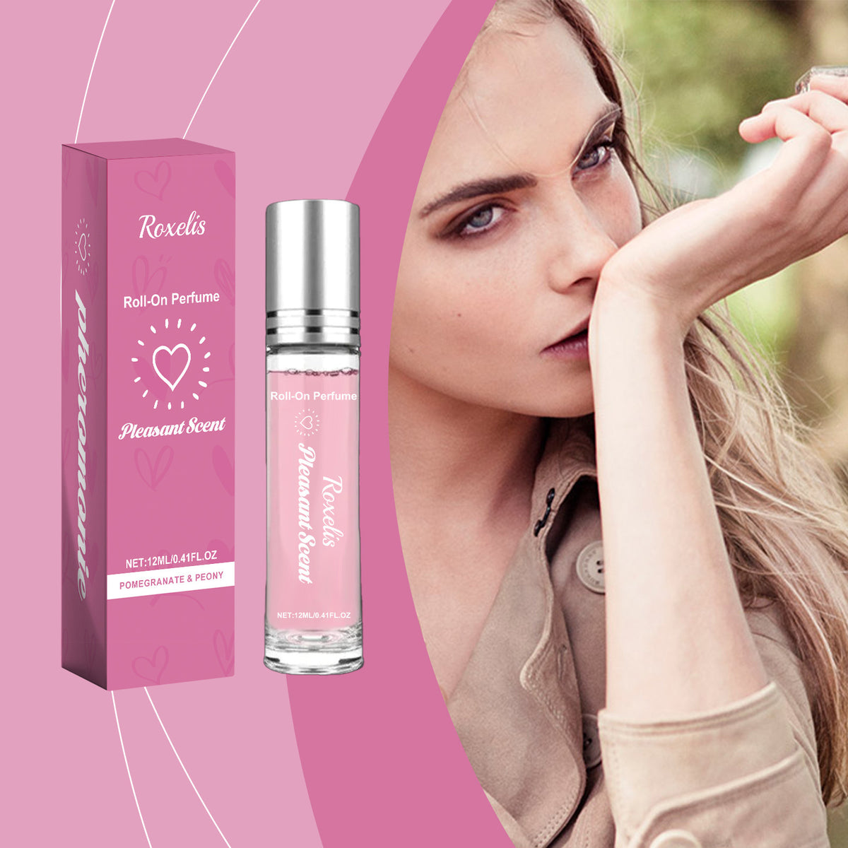 Pomegranate Peony Roll-On Perfume, 12ml
