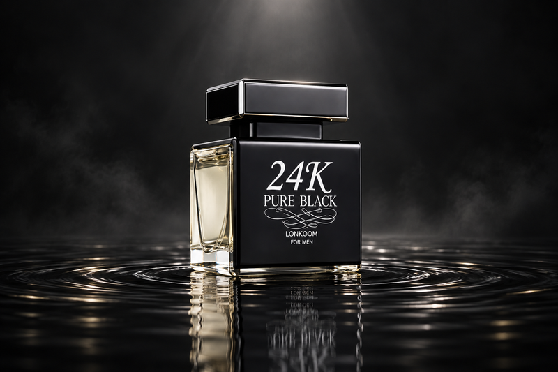 AI-enhanced single-bottle image for Black